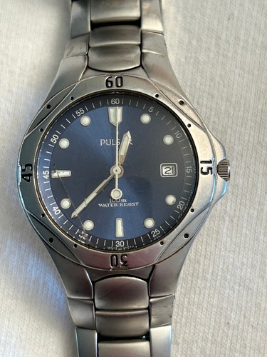 Pulsar v732 x206 men quartz - pulsar, v732-x206