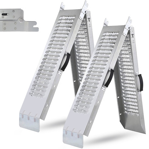 Set folding loading ramps - of,