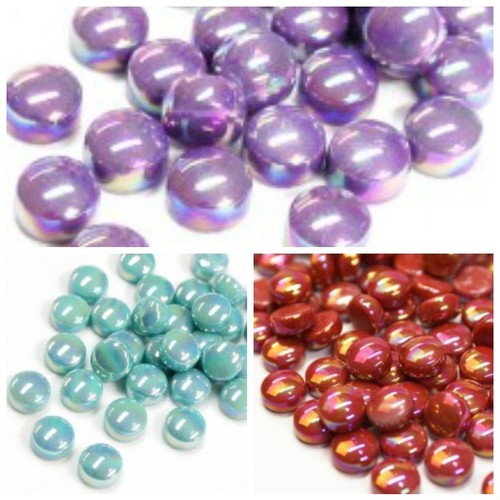 12mm round drops mosaic - drops,