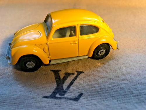 Vintage corgi yellow - vintage,