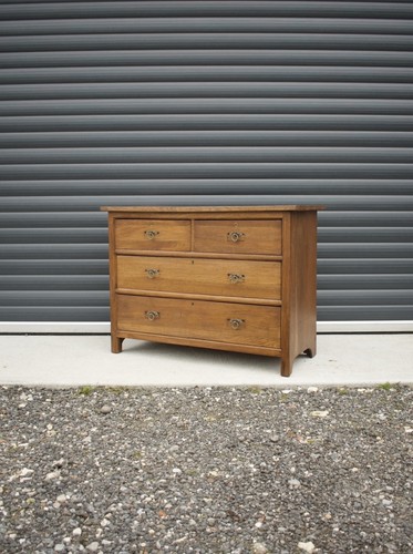 Antique solid oak - oak, chest