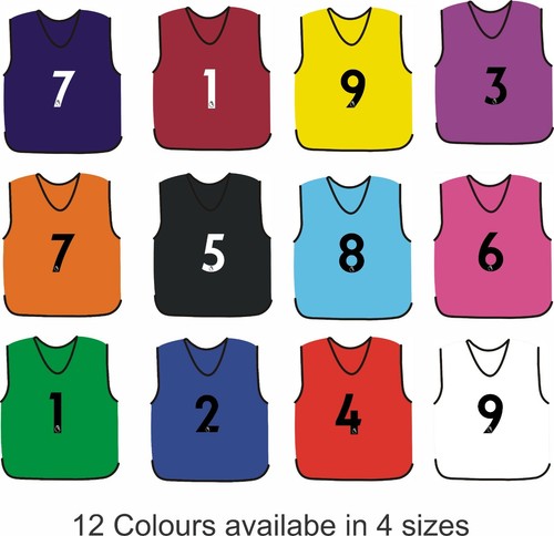 Mesh bibs football training - 10,