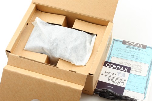 Mint box contax t3 - [mint, box]