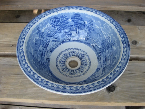 Victorian ceramic wash basin - victorian,