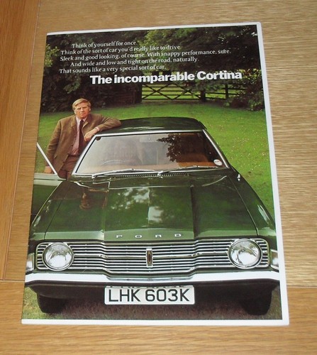Ford cortina brochure - cortina,