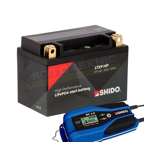 Shido lithium battery dc4 - hp,