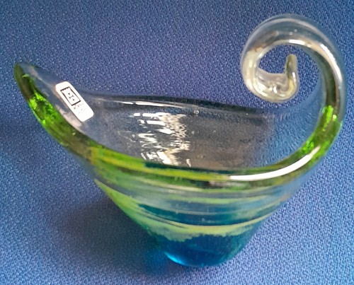 Mdina glass dish from - dish, malta