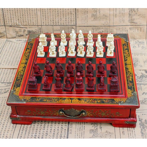 Wooden chinese chess - wooden,