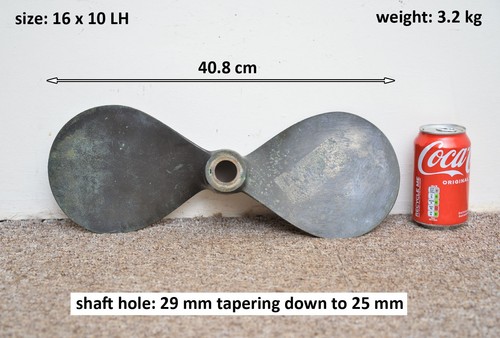Used boat propeller 9 - 9, lh