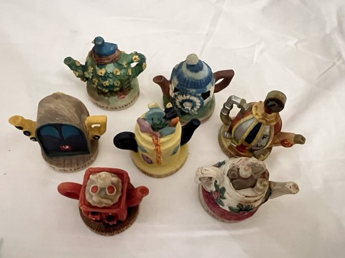 Tetley mini teapot collectable - tetley,