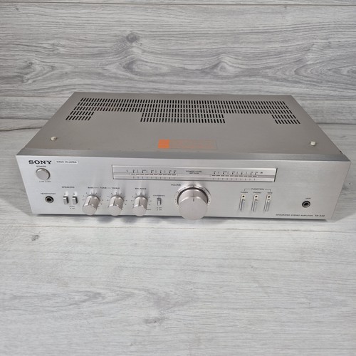 Sony 242 integrated stereo - sony, ta-242