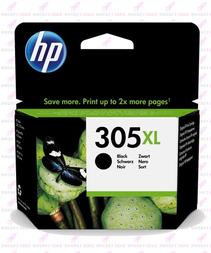 305xl black ink cartridge - hp,