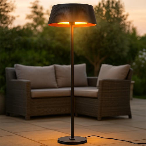 Patio heater halogen 2kw - heater,