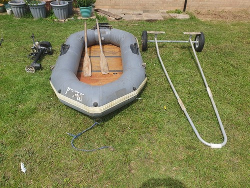 Avon dinghy tender with - avon,