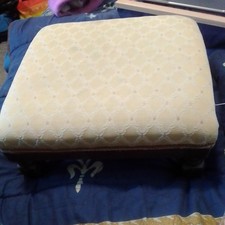Vintage Footstool tapestry