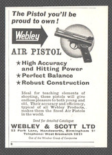 WEBLEY  AIR  PISTOL  
