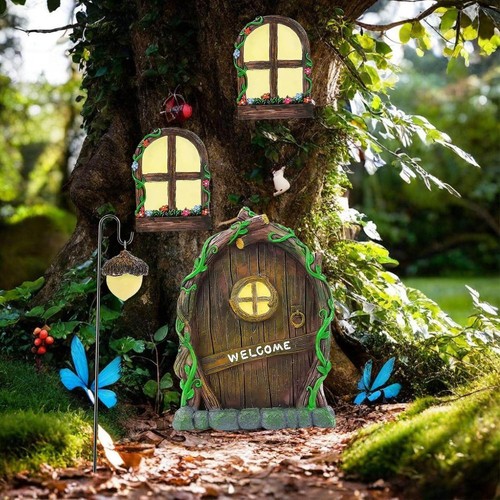 Pack fairy doors for garden - fairy,