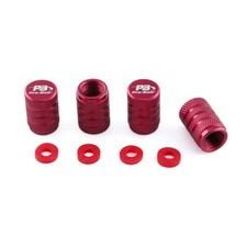 Valve Caps Dust Red for Nissan 200SX 300ZX 350Z 370Z GT V6 Nismo