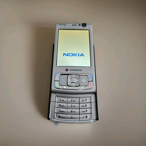 Nokia n95 silver mobile phone - nokia,