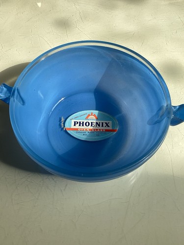 Vintage phoenix opalware - phoenix, blue