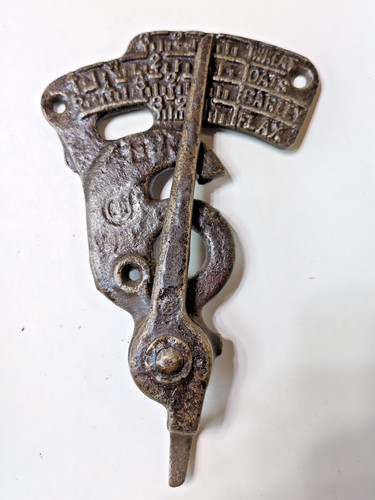 Antique adjustable seed flow - seed,