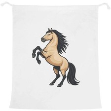 'Horse Standing on Hind Legs' Laundry / Washing / Storage Bag (LB00041577)