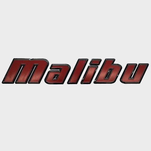 Malibu boat raised emblem - boat,