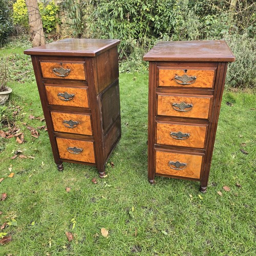 Pair antique mahogany - antique,