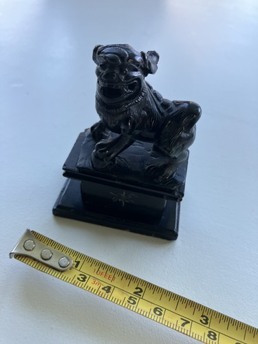 Black carved small - , foo