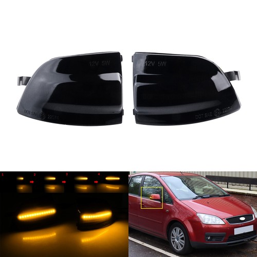 Pair wing mirror - mirror, signal