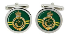 Sherwood Rangers Yeomanry, British Army Cufflinks in Box