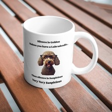 Labradoodle dog mug Office