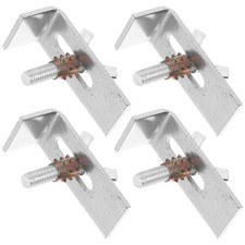 4 Pcs under Sink Support Brackets Undermount Basin Hanging Clips Kit