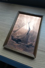 Vintage Copper Etching “The