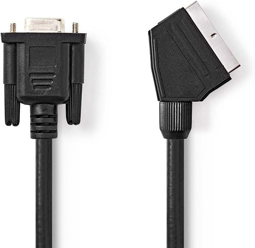 Scart cable - scart, male