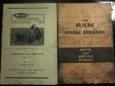 TWO Manuals for Wallace Potato