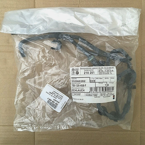 Vacuum hose 7e0129458f - vw,