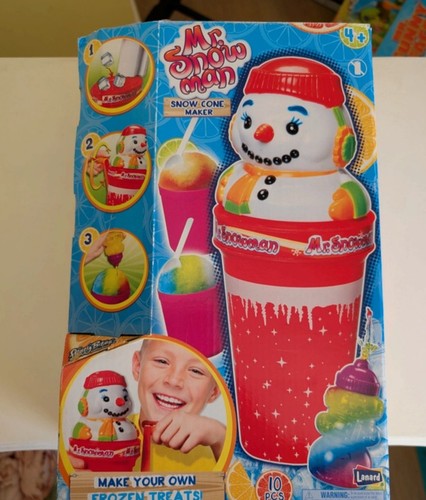 Frosty snow cone snowman - cone,