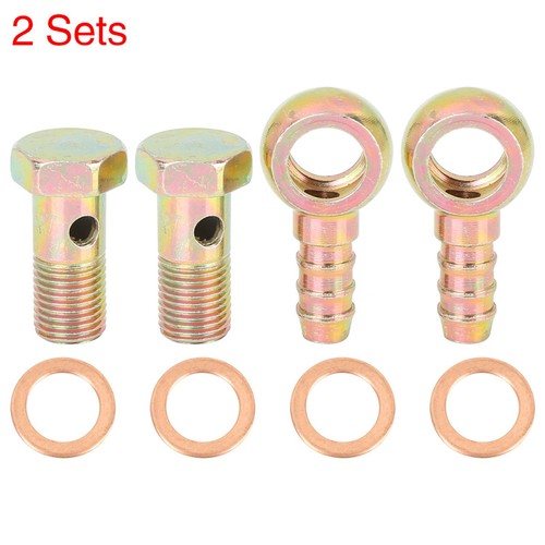 Sets 12mm banjo hose - 2, barb