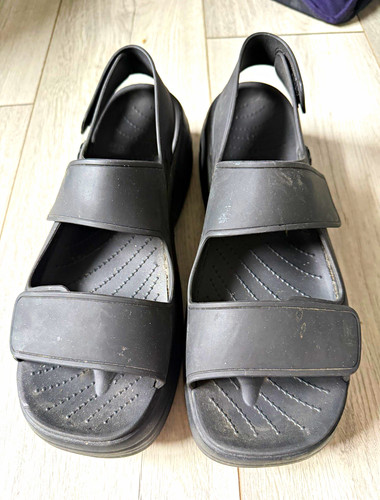 Crocs women black - black, strappy