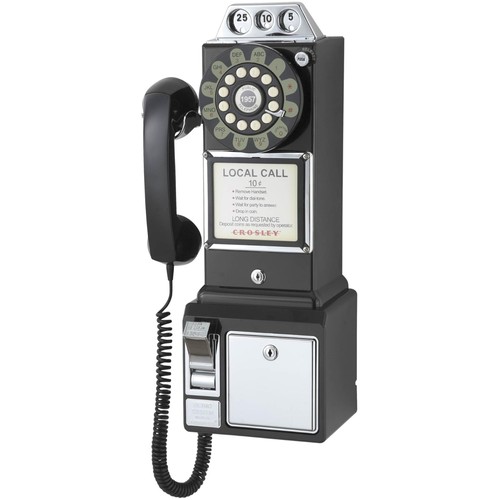 Classic 1950s black - classic, payphone