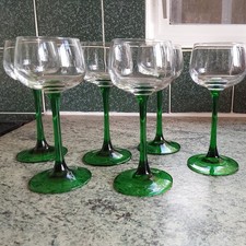 Set of 6 Luminarc Green Stem
