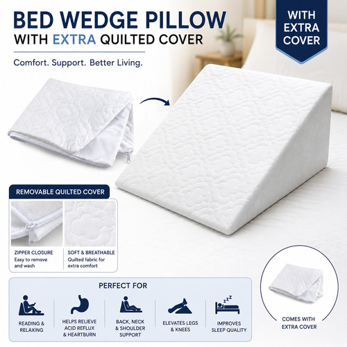 Orthopedic bed wedge - orthopedic, pillow