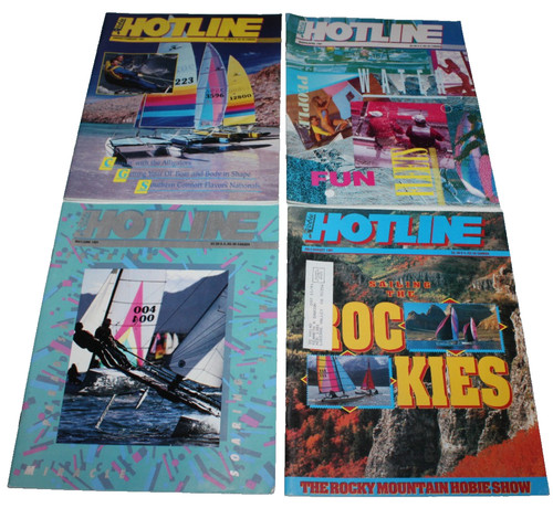 Vintage hobie cat hot line - cat,