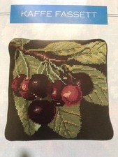 EHRMAN Tapestry Kit 'Cherries' by Kaffe Fassett 15" x 15" Cushion Cover