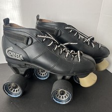 COBRA ROLLER SKATES ROLLER DERBY SIZE  6 POWER FORMULA WHEELS