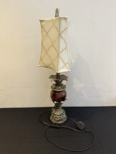 Vintage Brass &Centre Glass
