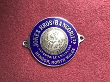 Jones Bros ( Bangor ) Ltd  North Wales Suppliers Badge By J R Gaunt London