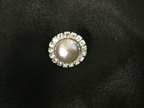 Grey pearl rhinestone dressage - grey,