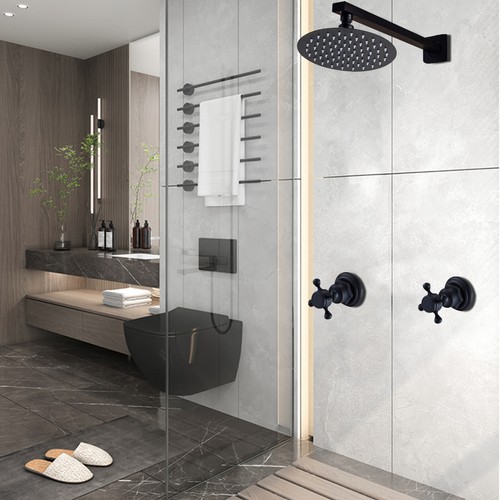 Wall mount black rain - ??wall, 8"